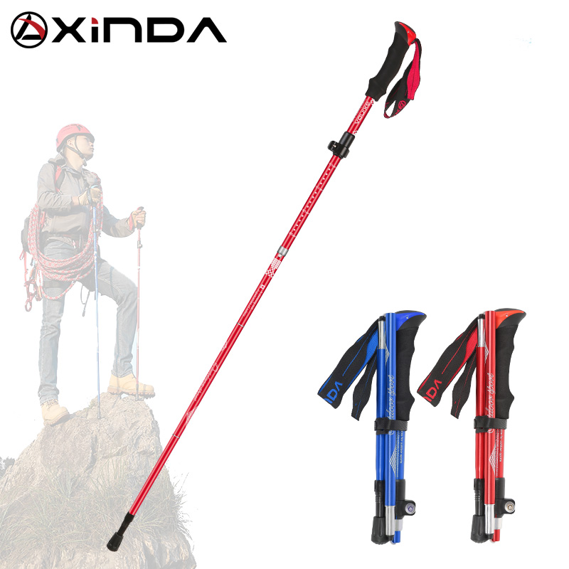 Quick Lock Trekking Poles Aluminum 7075 - Bastones de Trekking Plegables XINDA de