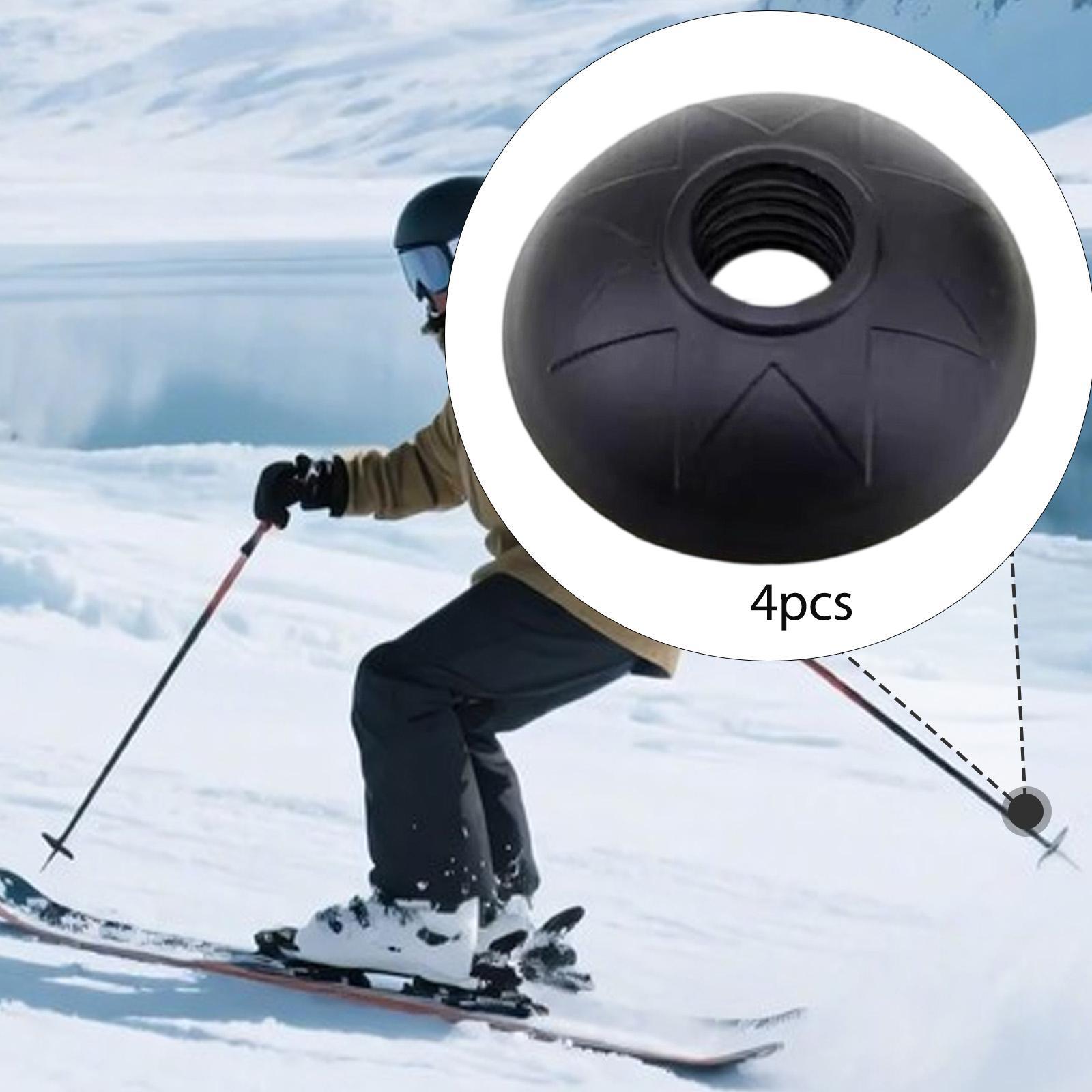 Snow Baskets Mud Baskets Trekking Pole - 4x Cestas de Repuesto para Bastones