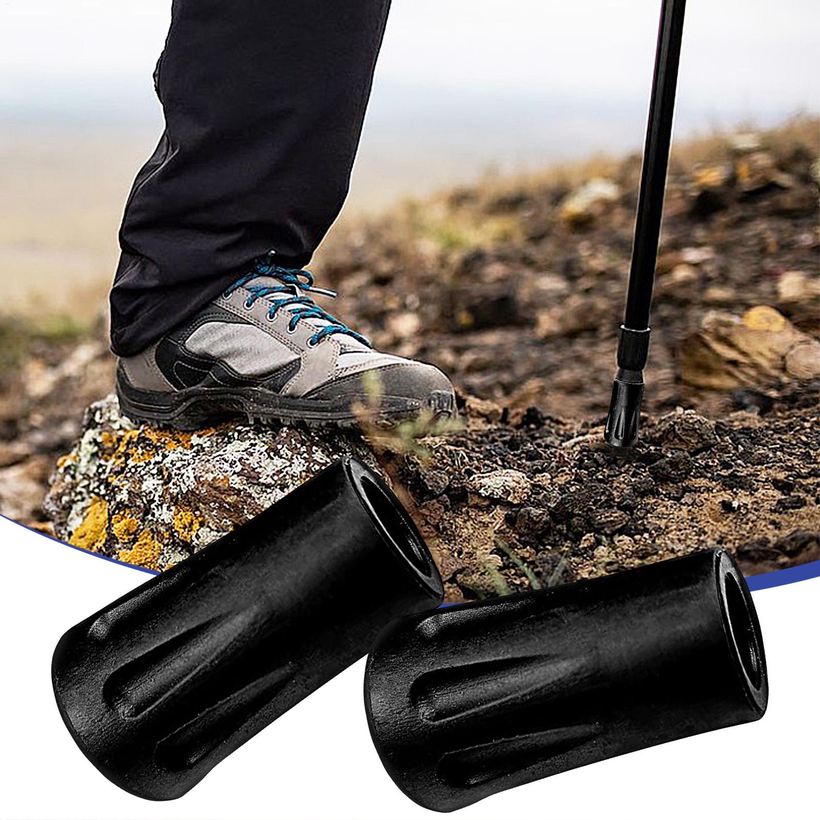 Trekking Pole Rubber Tips Feet Replacement - Puntas de goma para bastones de