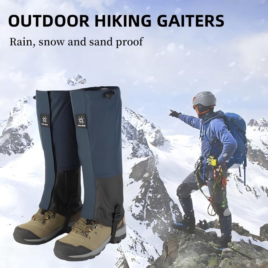 Gaiters Waterproof Breathable Hiking - 1 par de polainas impermeables para