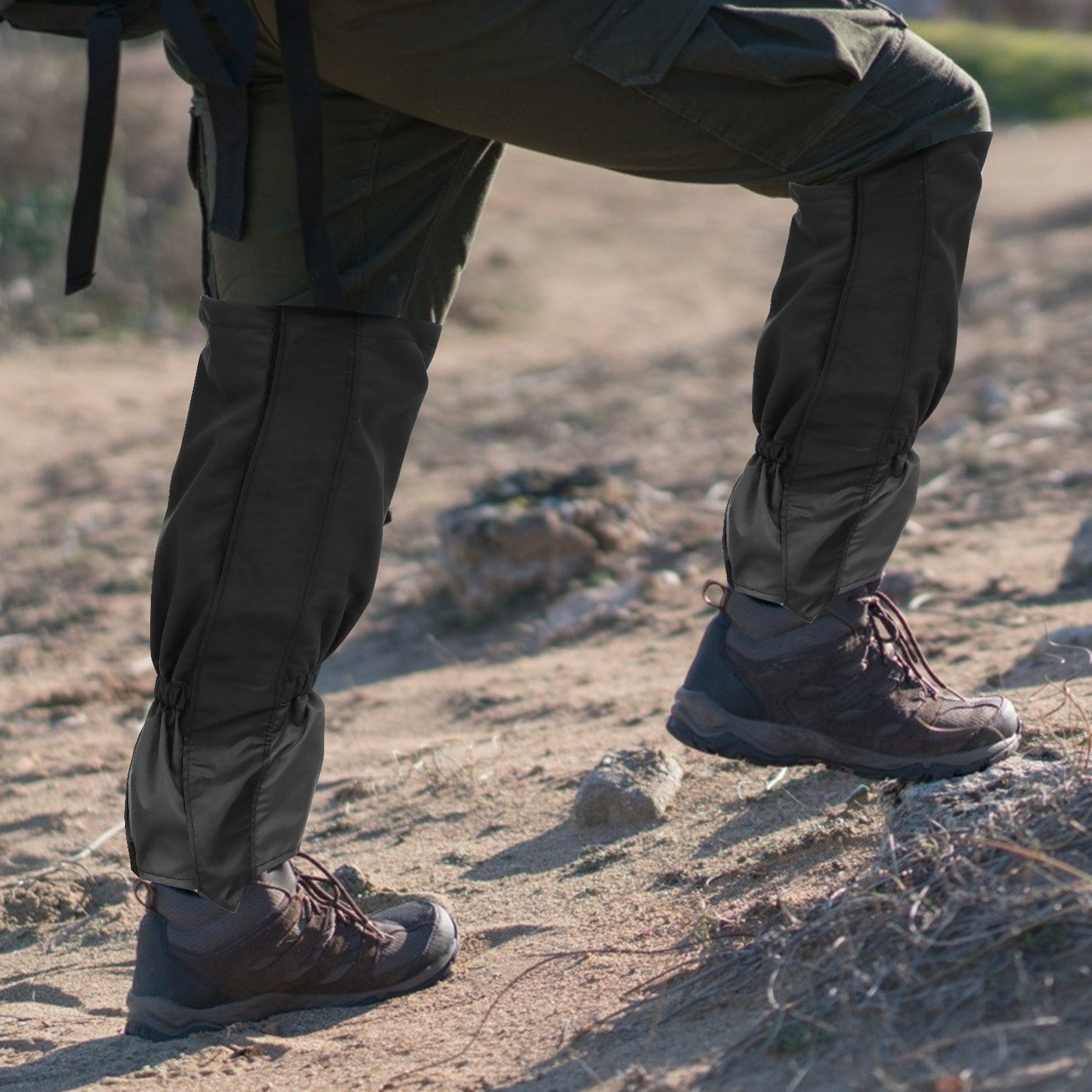 Gaiters Waterproof Breathable Hiking - 1 par de polainas transpirables para