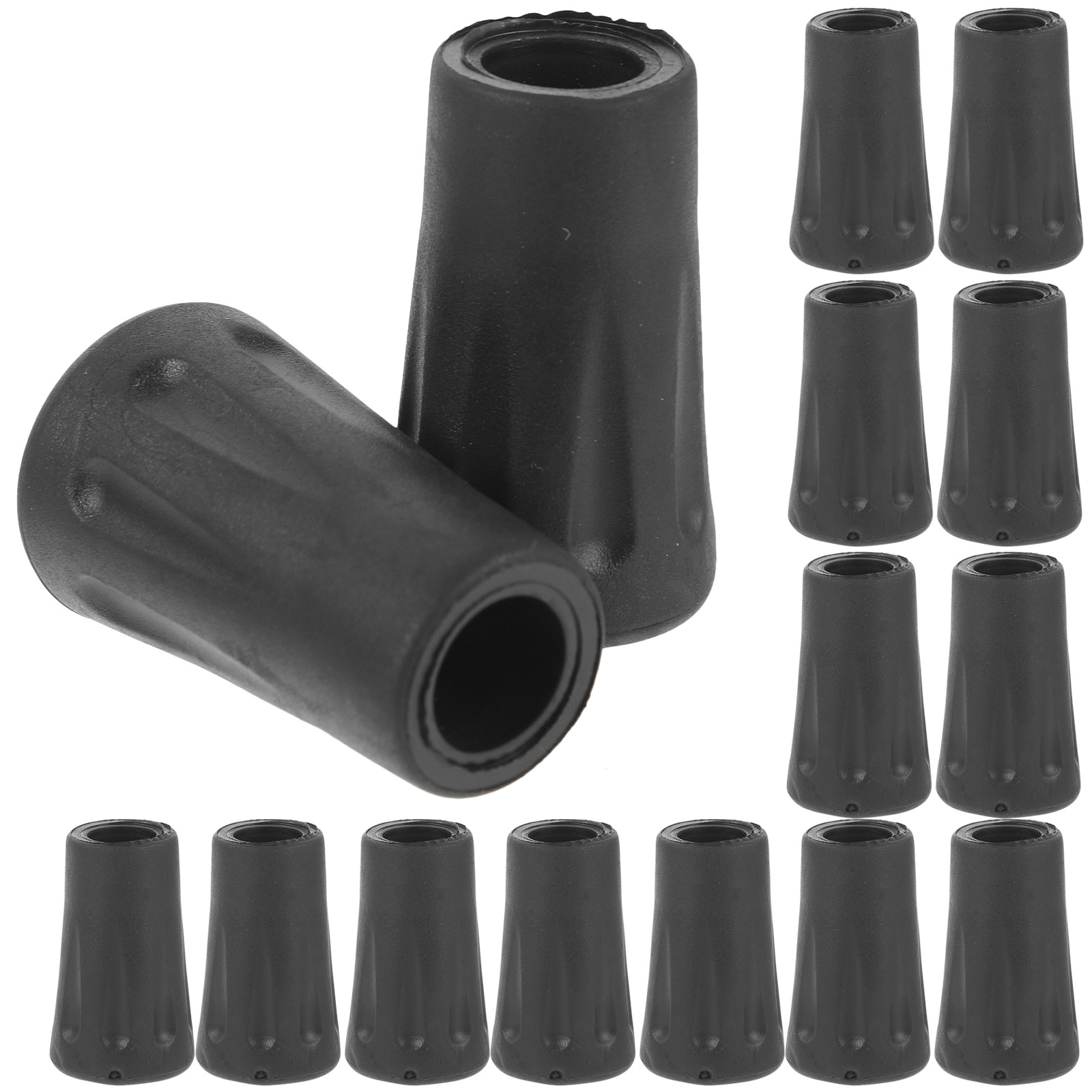 24 protectores de goma para la - Trekking Pole Rubber Tips Feet Replacement reseña y precio
