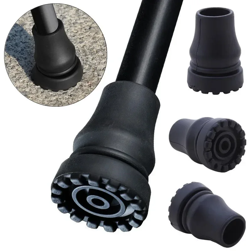 Panel antideslizante con partí - Trekking Pole Rubber Tips Feet Replacement reseña y precio