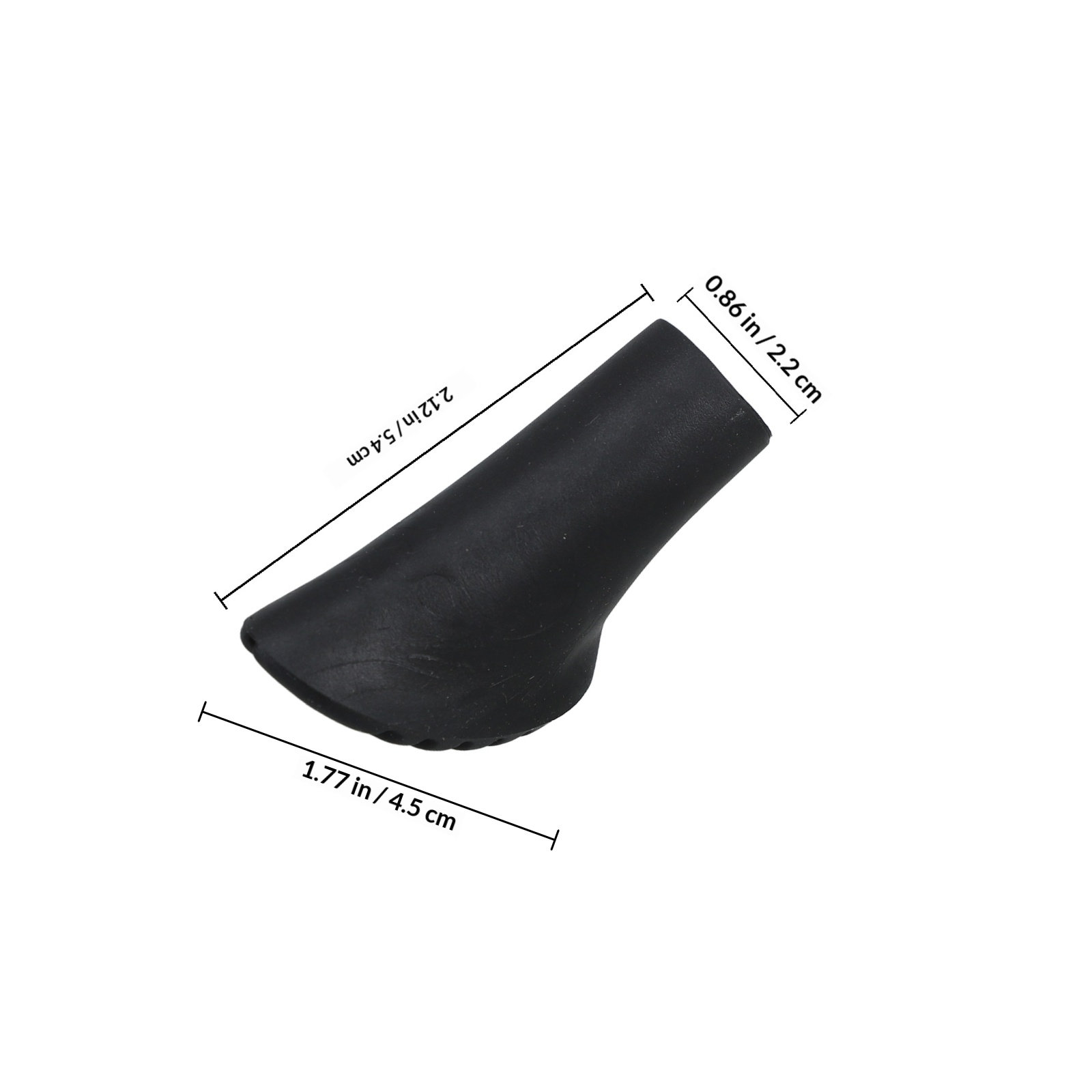 6 puntas de goma para bastones - Trekking Pole Rubber Tips Feet Replacement reseña y precio