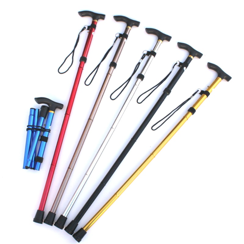 Bastón de Senderismo Plegable  - Folding Walking Sticks Hiking Adjustable reseña y precio