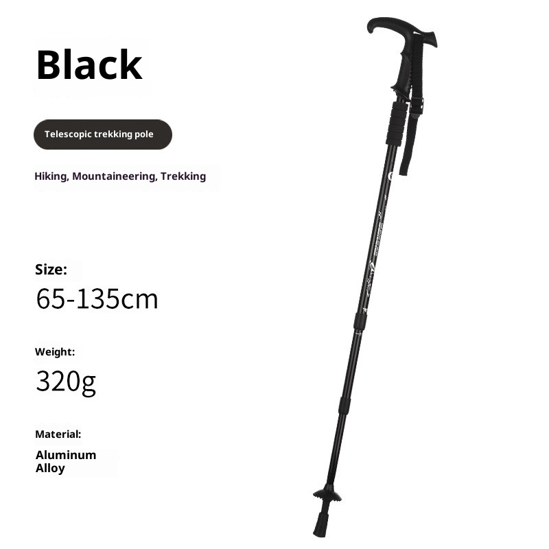 Bastón de Senderismo Ajustable - Folding Walking Sticks Hiking Adjustable reseña y precio