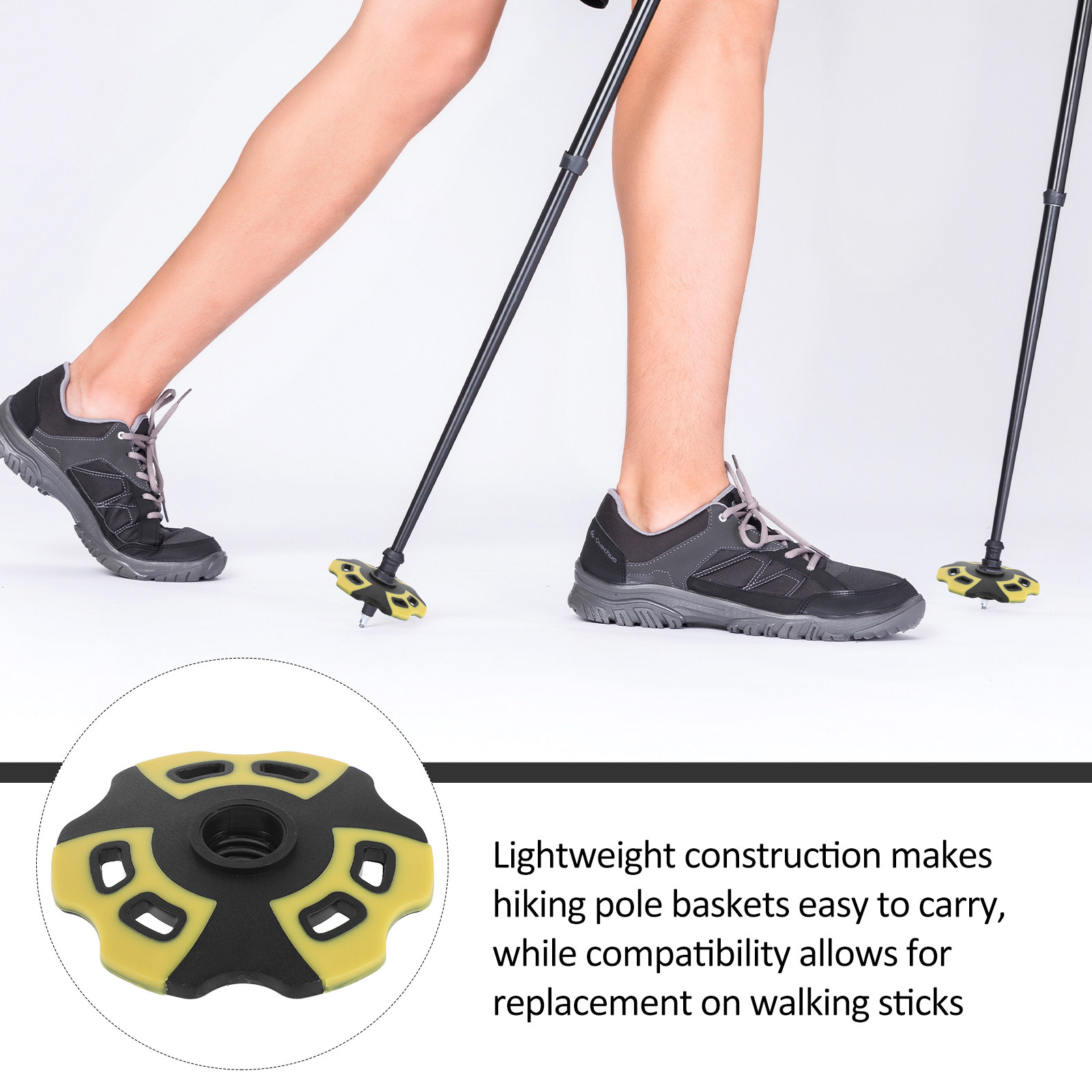 2 unidades: accesorio de repue - Snow Baskets Mud Baskets Trekking Pole reseña y precio
