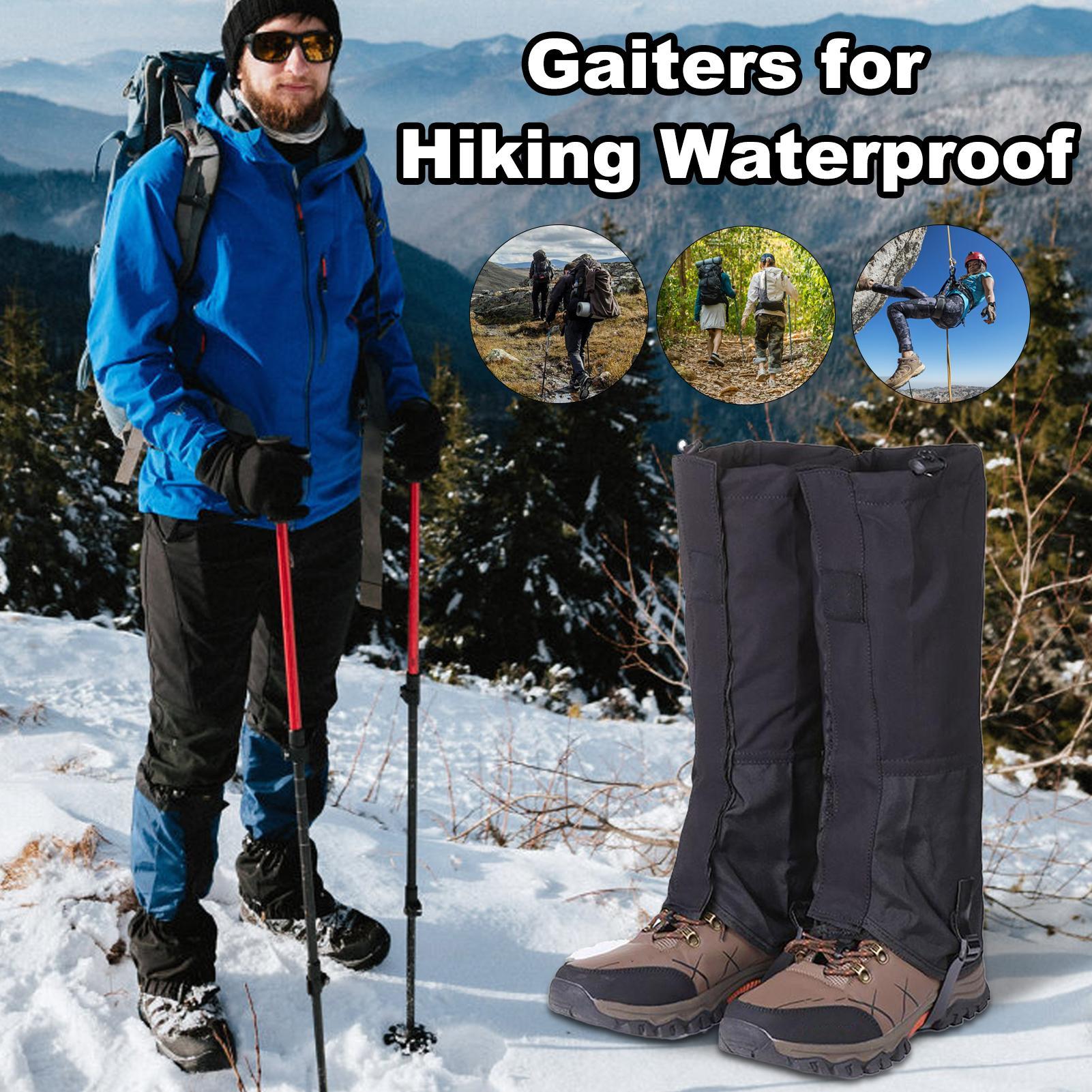 Polainas para senderismo, bota - Gaiters Waterproof Breathable Hiking reseña y precio