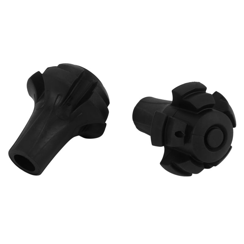 HOES-6X Paquete de cuatro punt - Trekking Pole Rubber Tips Feet Replacement reseña y precio