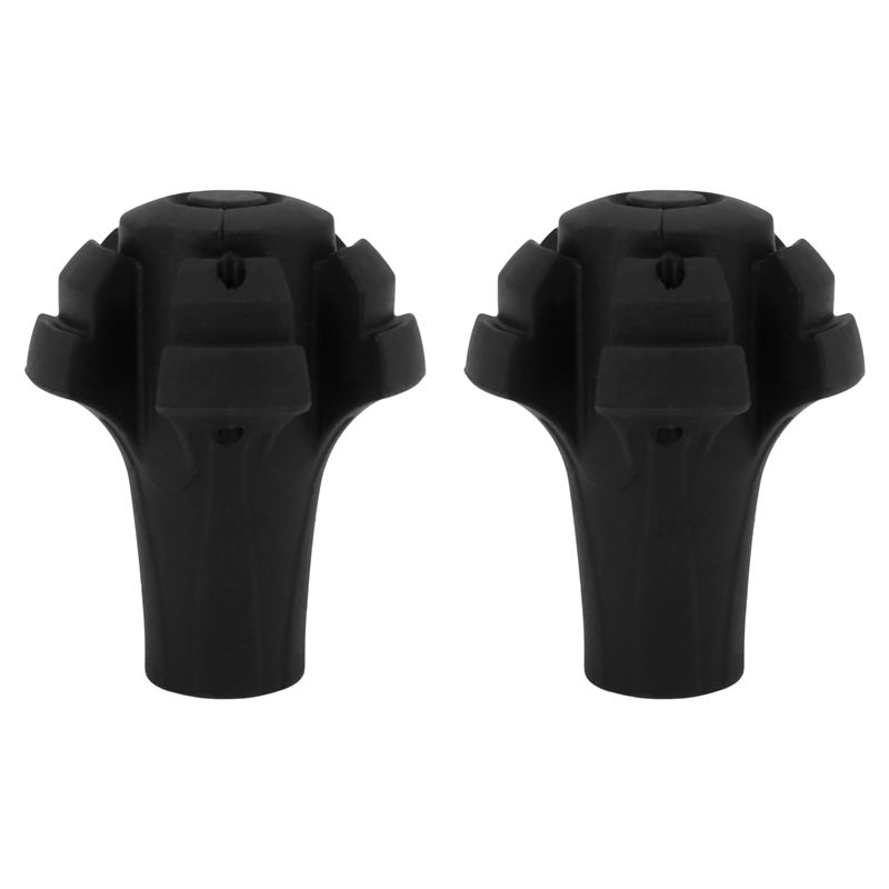 HOES-6X Paquete de cuatro punt - Trekking Pole Rubber Tips Feet Replacement reseña y precio