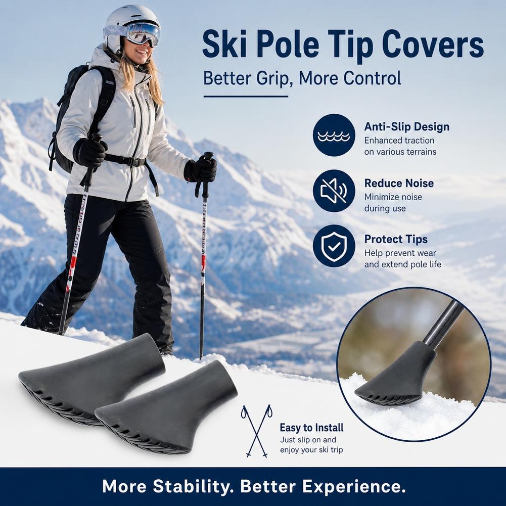 2 puntas de repuesto para bast - Trekking Pole Rubber Tips Feet Replacement reseña y precio