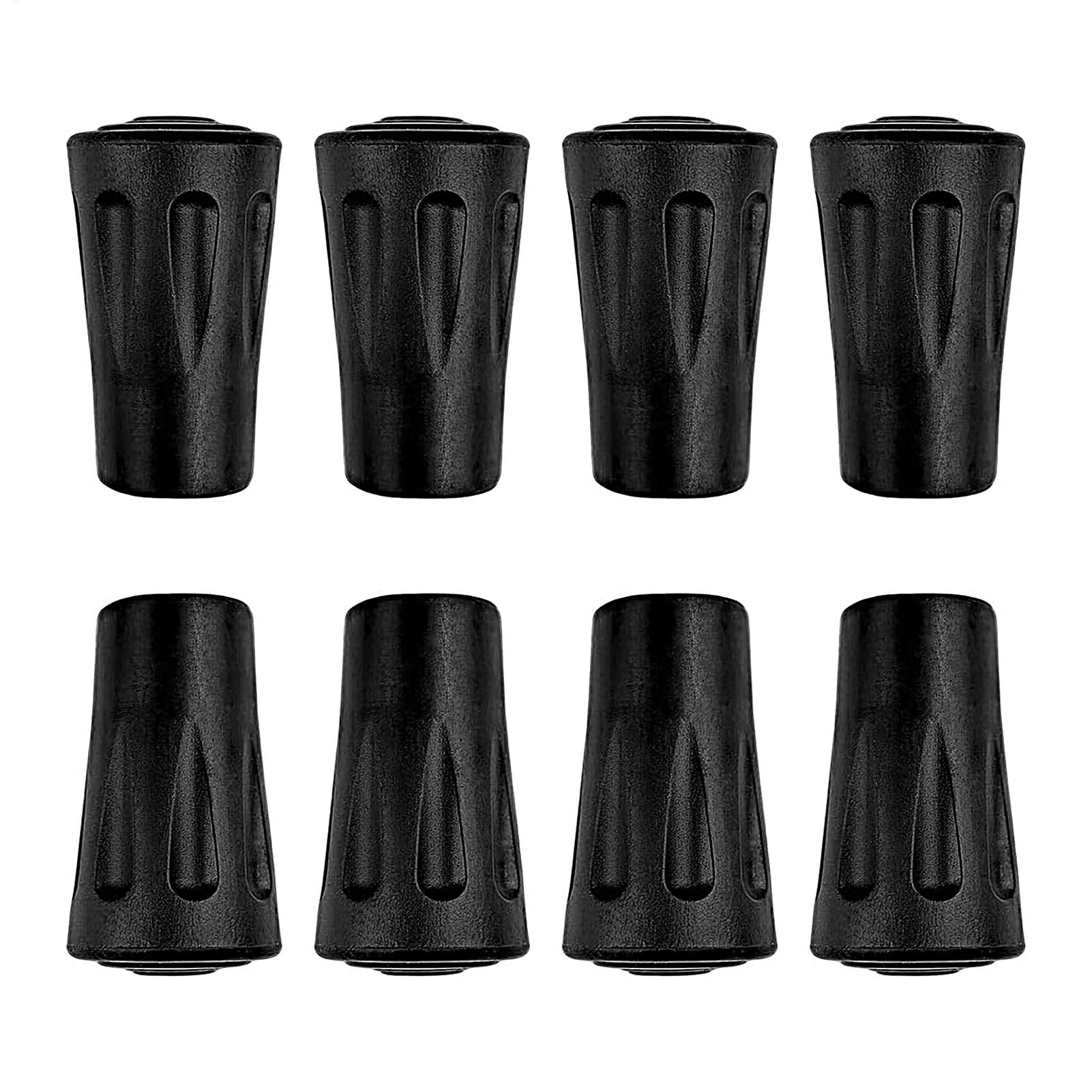 Puntas de goma para bastones d - Trekking Pole Rubber Tips Feet Replacement reseña y precio