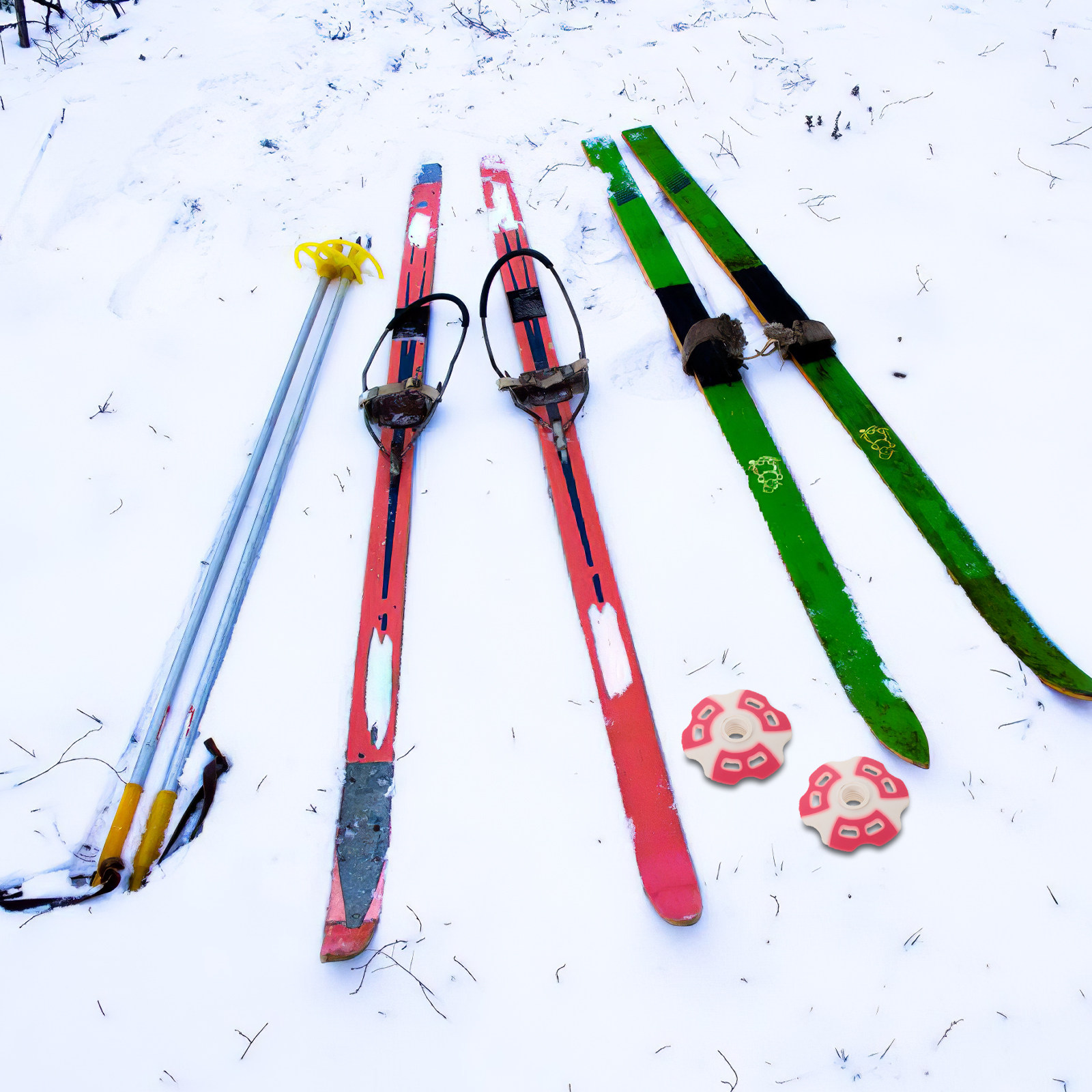Cestas para bastones de sender - Snow Baskets Mud Baskets Trekking Pole reseña y precio