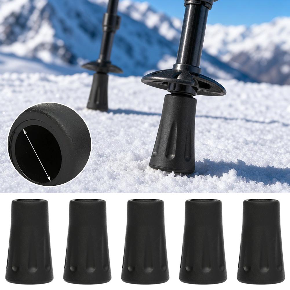 5/10 piezas de puntas de goma  - Trekking Pole Rubber Tips Feet Replacement reseña y precio