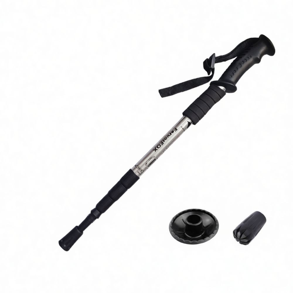 Bastón de senderismo de alumin - Folding Walking Sticks Hiking Adjustable reseña y precio
