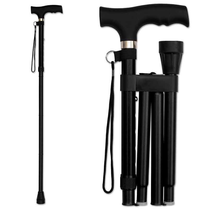 Bastón de Caminata Plegable Ul - Folding Walking Sticks Hiking Adjustable reseña y precio