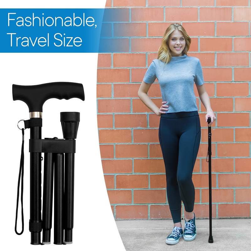 Bastón de Caminata Plegable Ul - Folding Walking Sticks Hiking Adjustable reseña y precio