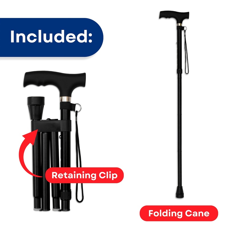 Bastón de Caminata Plegable Ul - Folding Walking Sticks Hiking Adjustable reseña y precio