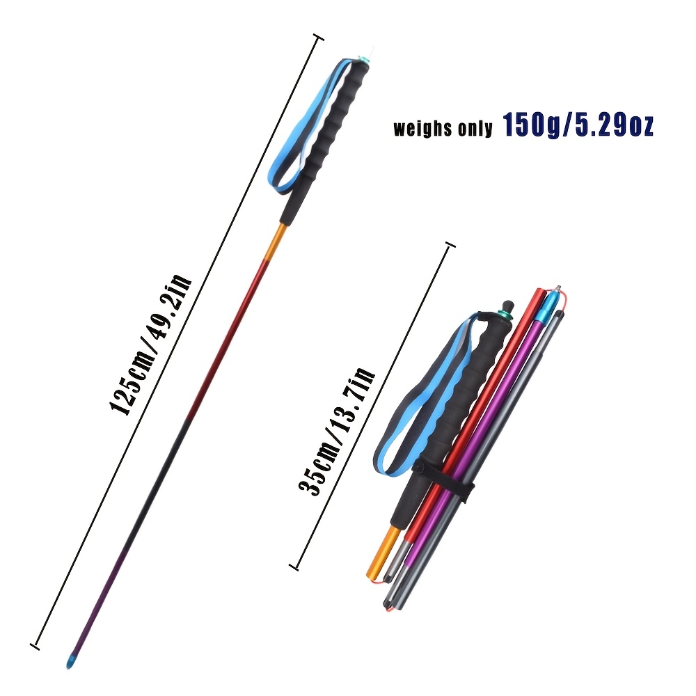Bastones de Trekking plegables - Quick Lock Trekking Poles Aluminum 7075 reseña y precio