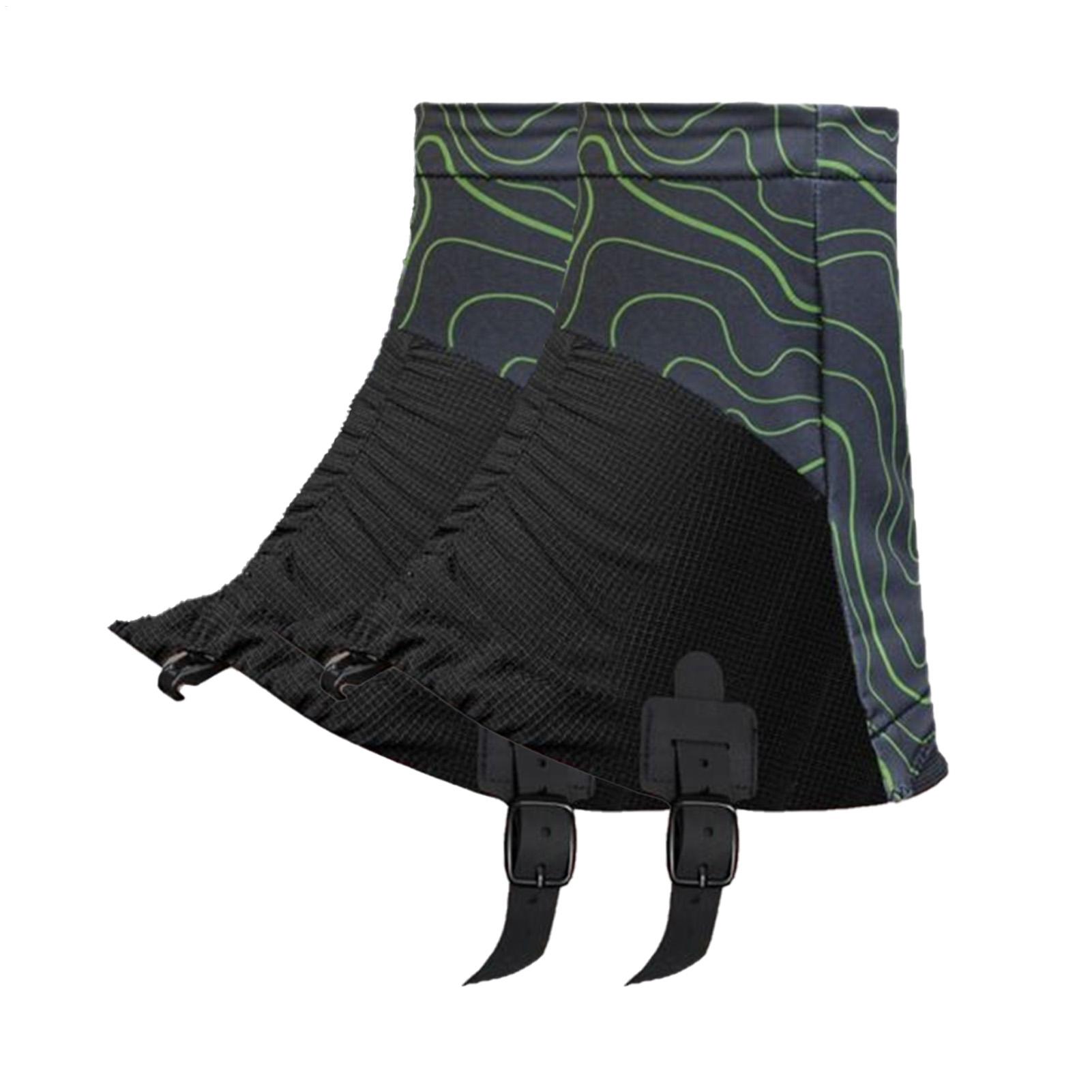 1 par de polainas para rastreo - Gaiters Waterproof Breathable Hiking reseña y precio