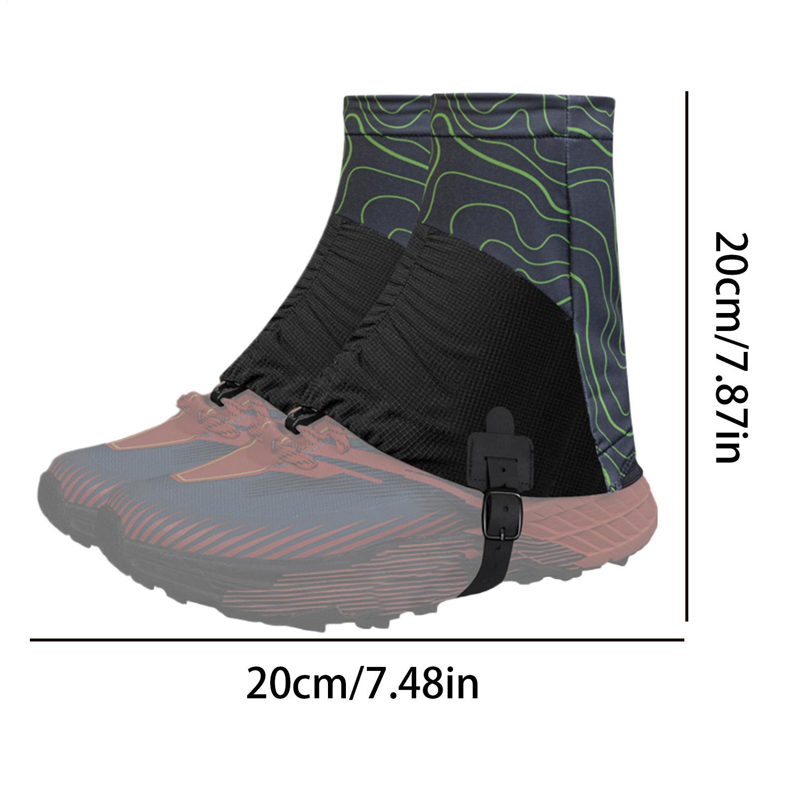 1 par de polainas para rastreo - Gaiters Waterproof Breathable Hiking reseña y precio