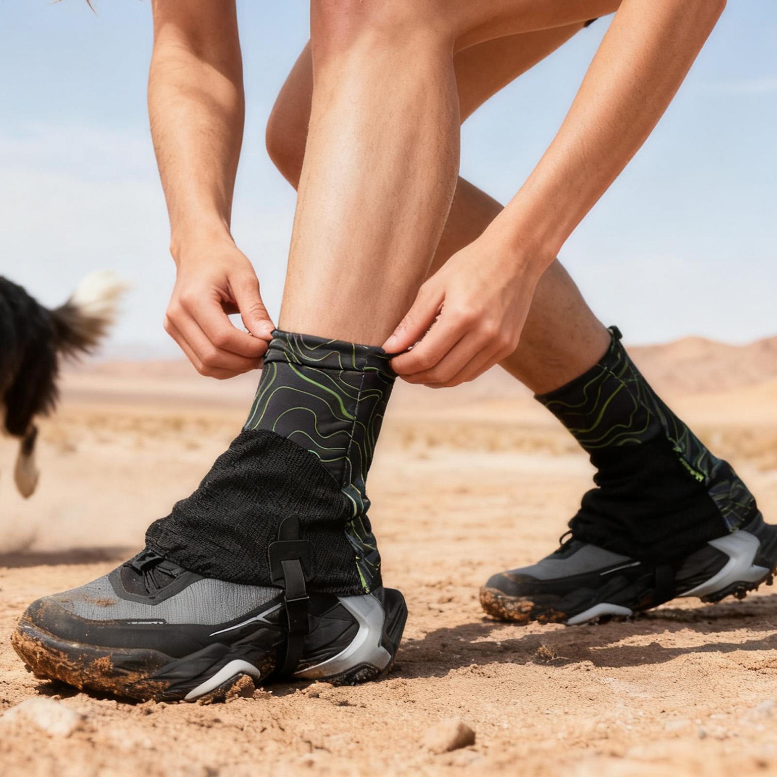 1 par de polainas para rastreo - Gaiters Waterproof Breathable Hiking reseña y precio