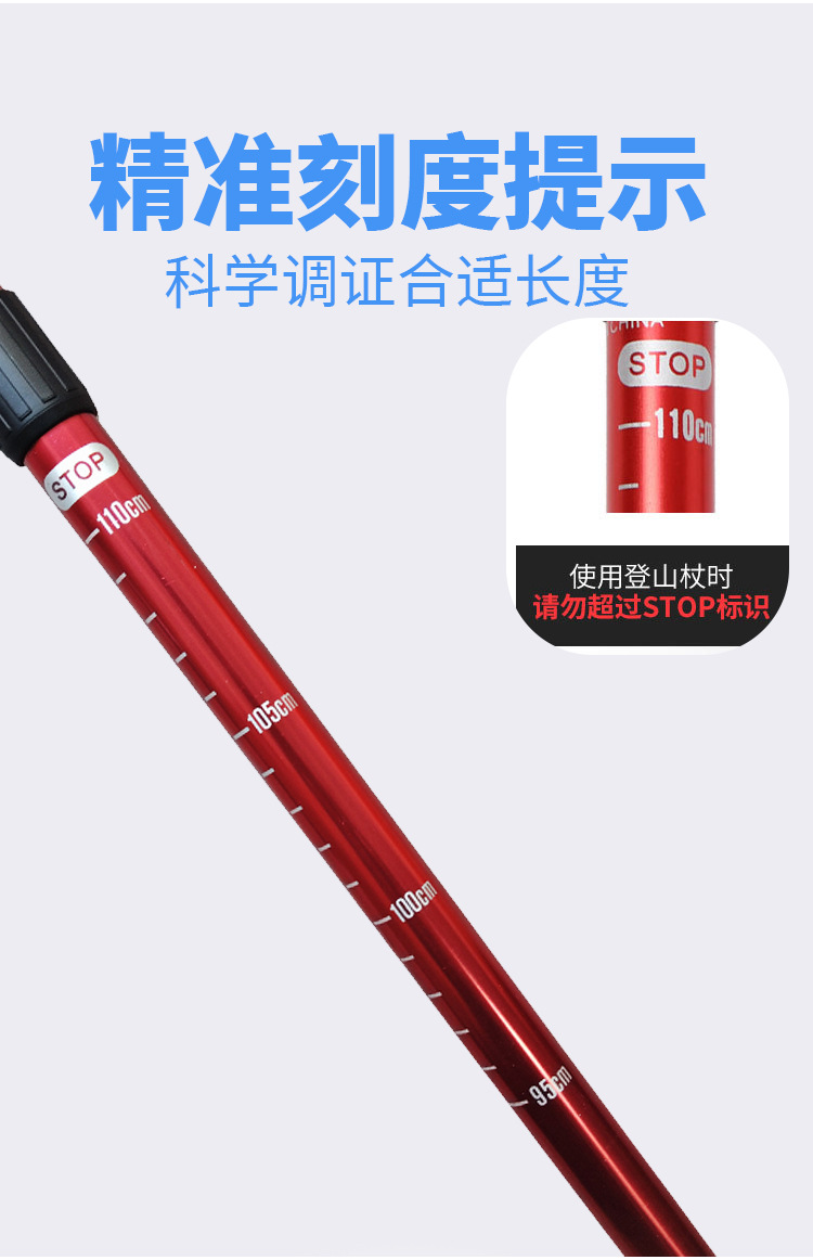 Bastones de Trekking, Bastones - Folding Walking Sticks Hiking Adjustable reseña y precio