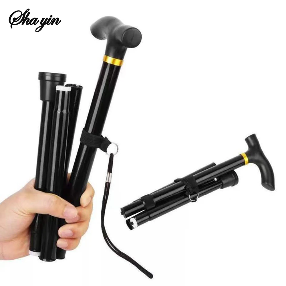 Bastón de senderismo plegable  - Folding Walking Sticks Hiking Adjustable reseña y precio