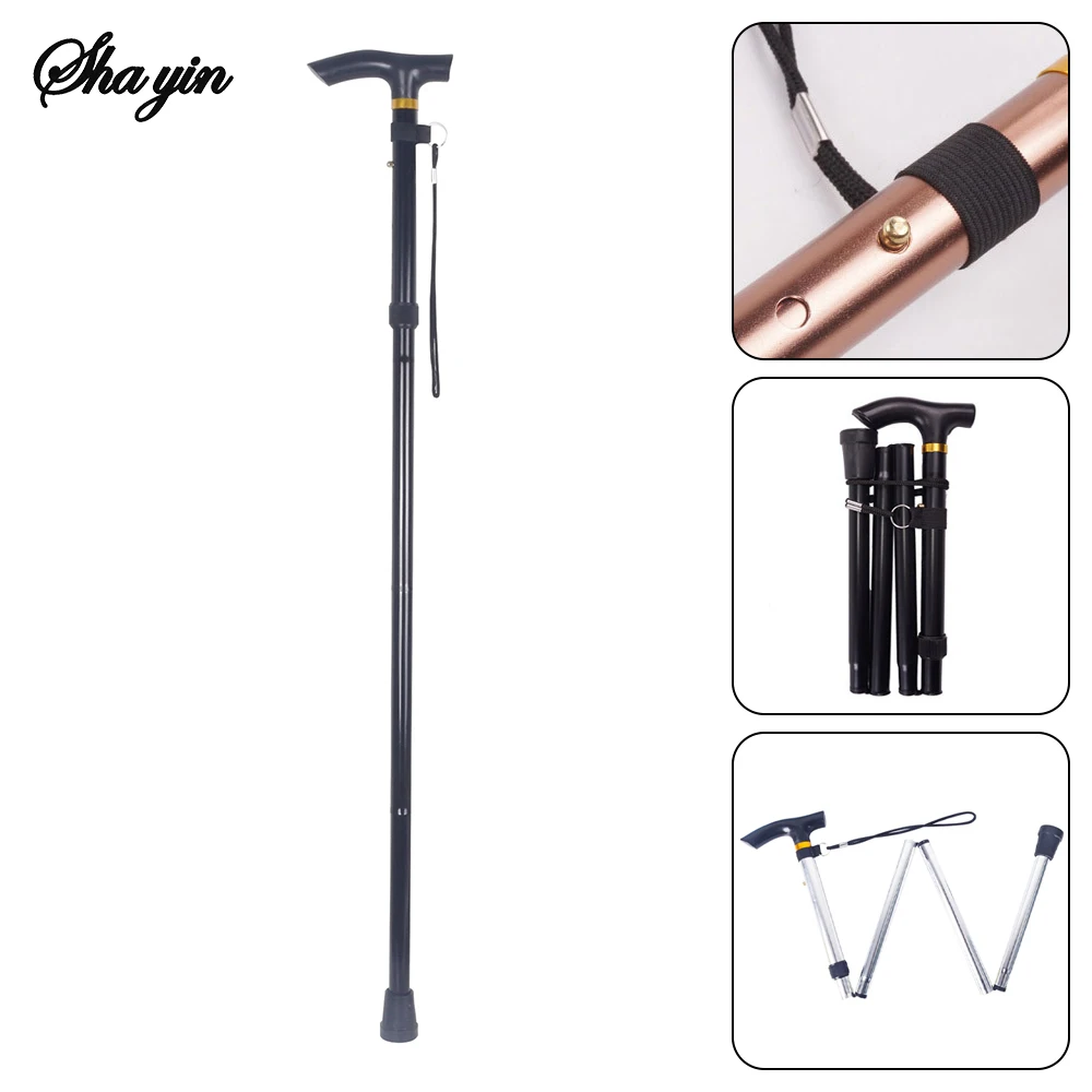 Bastón de senderismo plegable  - Folding Walking Sticks Hiking Adjustable reseña y precio