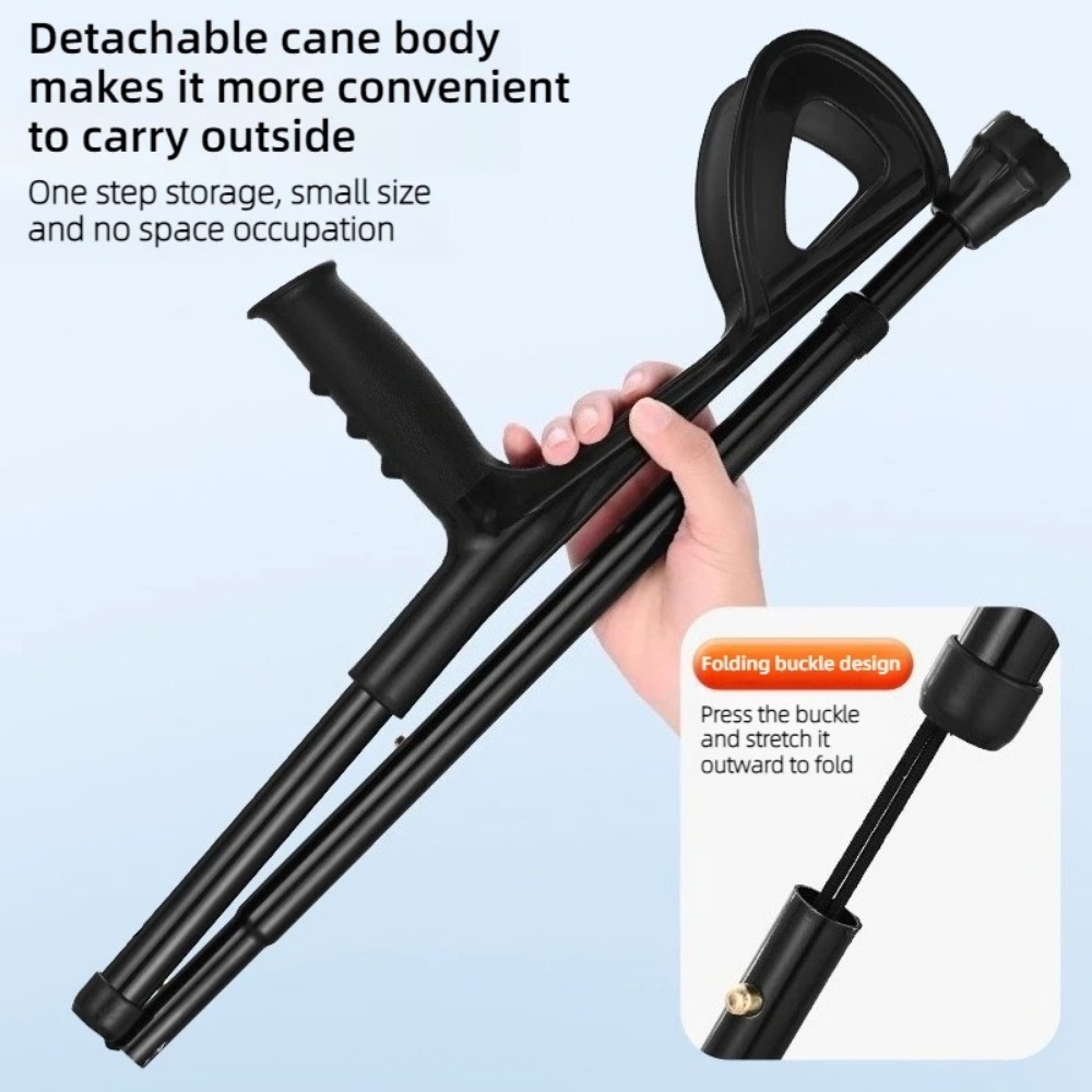 Muletas Ergonómicas Plegables  - Folding Walking Sticks Hiking Adjustable reseña y precio