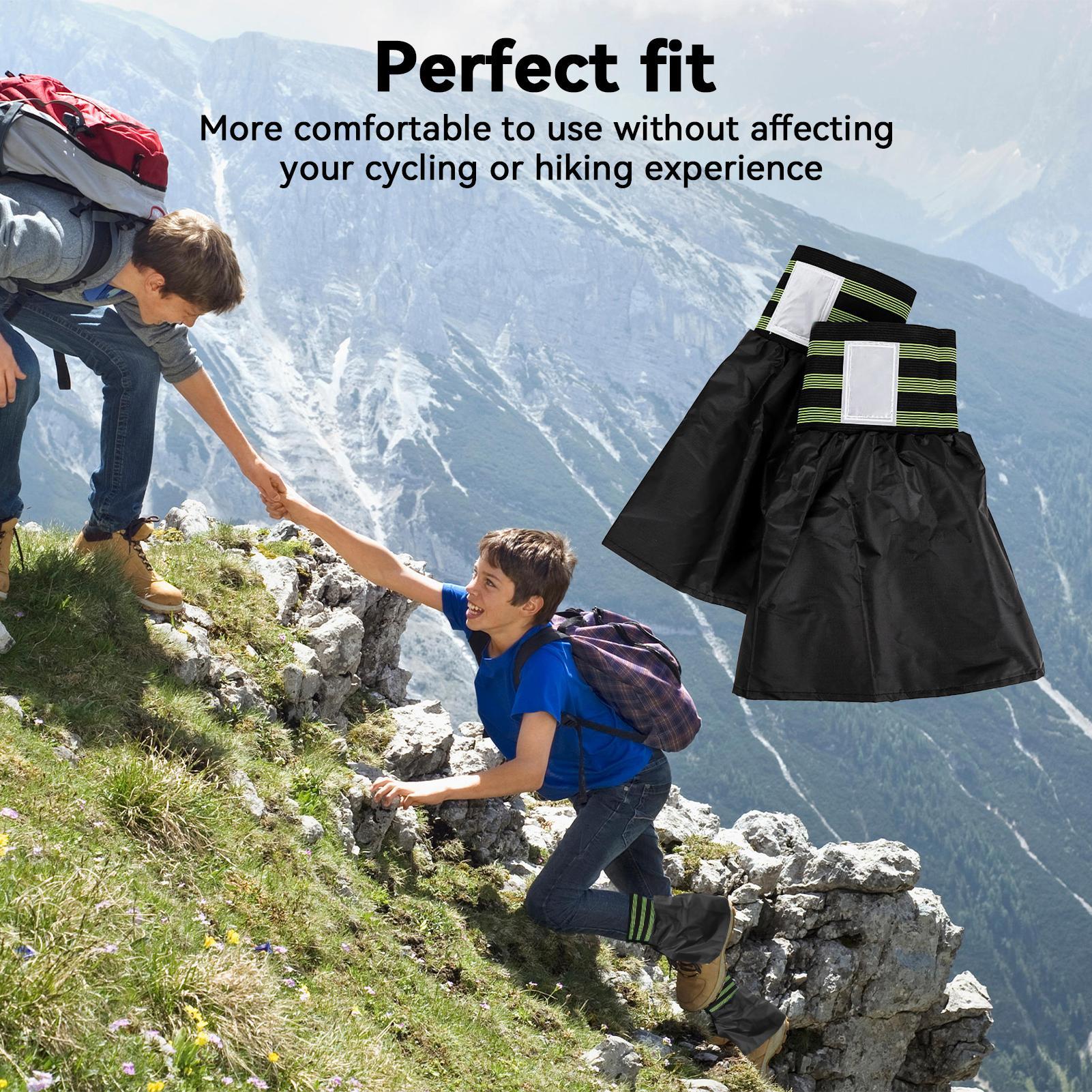 Polainas para calzado de sende - Gaiters Waterproof Breathable Hiking reseña y precio