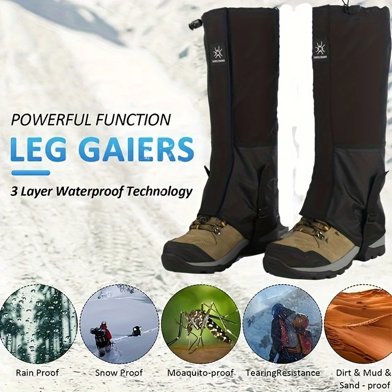 Polainas impermeables para sen - Gaiters Waterproof Breathable Hiking reseña y precio