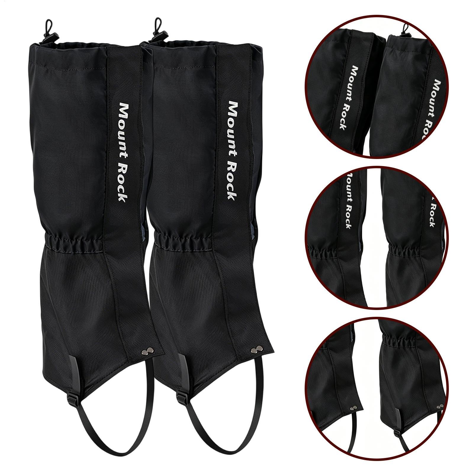 1 Par de Polainas Impermeables - Gaiters Waterproof Breathable Hiking reseña y precio