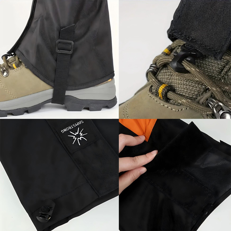 1 par de polainas impermeables - Gaiters Waterproof Breathable Hiking reseña y precio