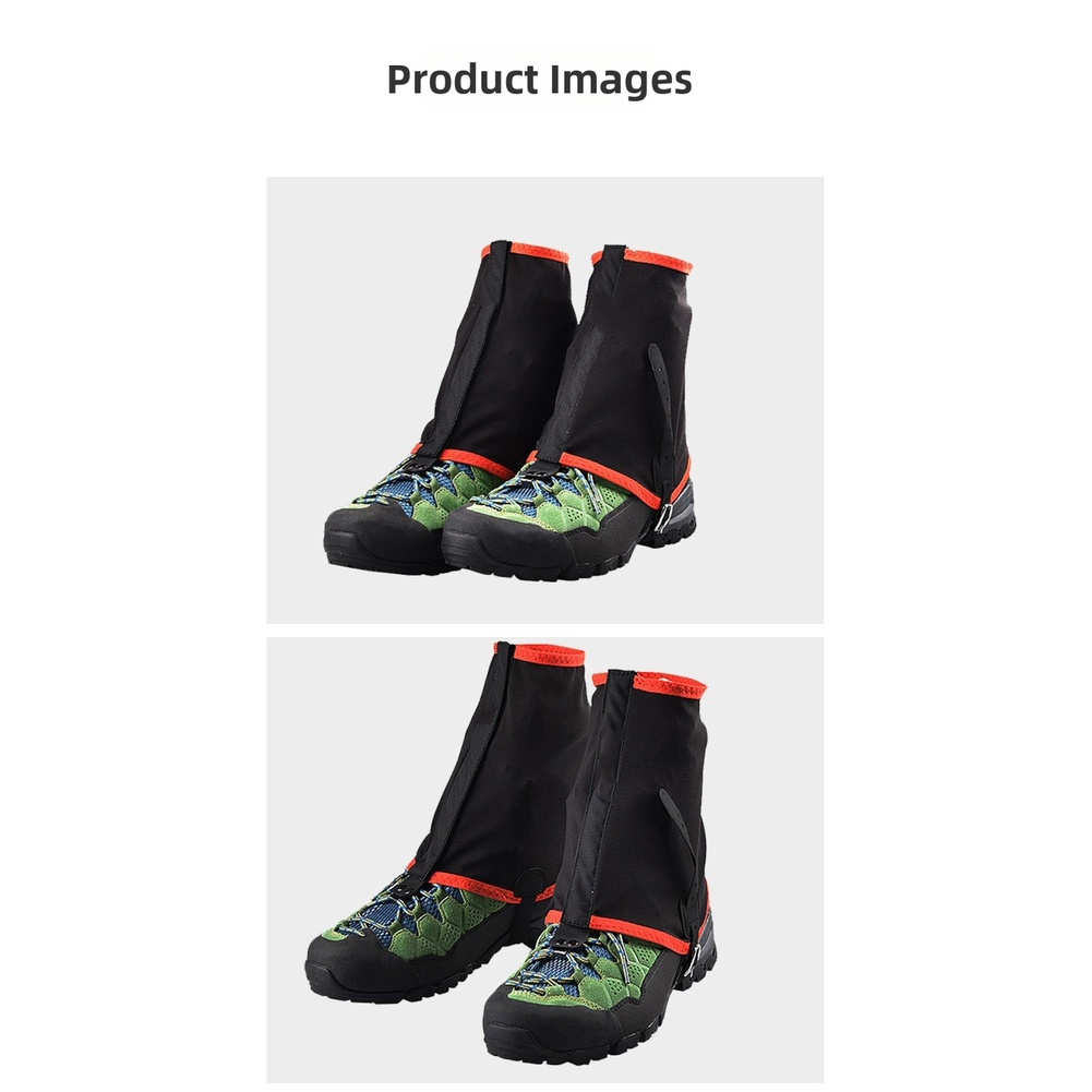 Polainas Elásticas Ligeras par - Gaiters Waterproof Breathable Hiking reseña y precio