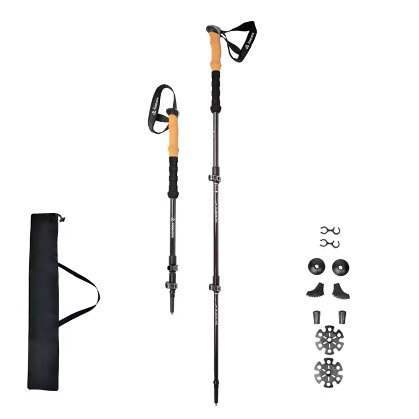 Bastones de Trekking Ultralige - Carbon Fiber Trekking Poles Ultralight Pair reseña y precio