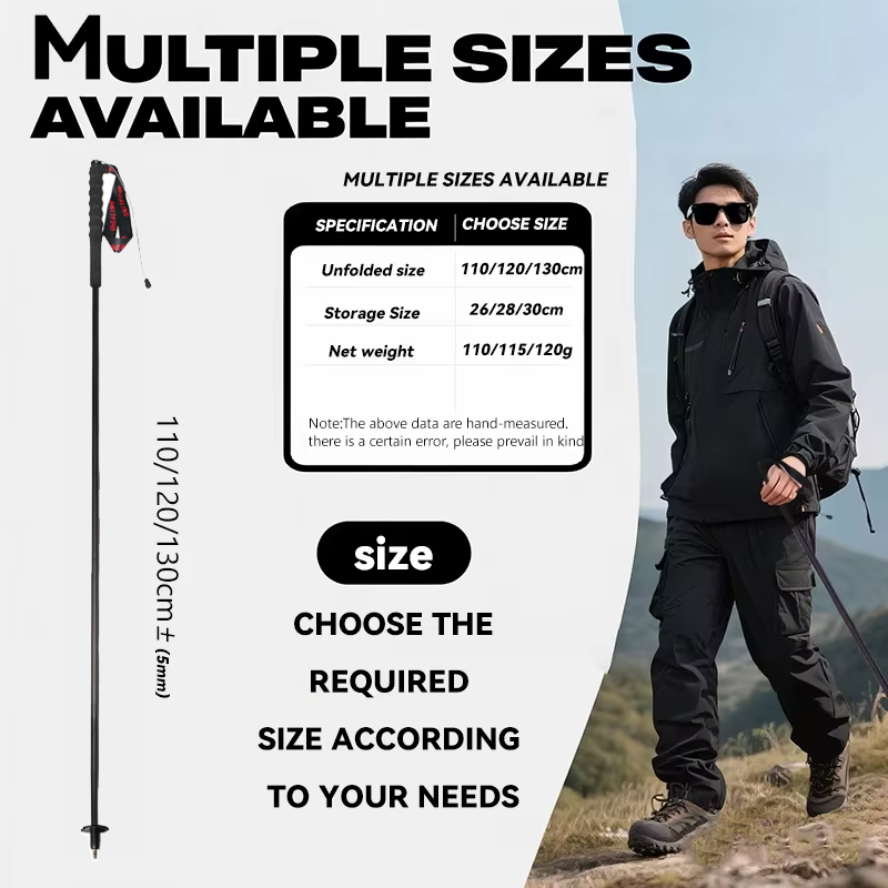 Local+ 2 palos de trekking ple - Carbon Fiber Trekking Poles Ultralight Pair reseña y precio