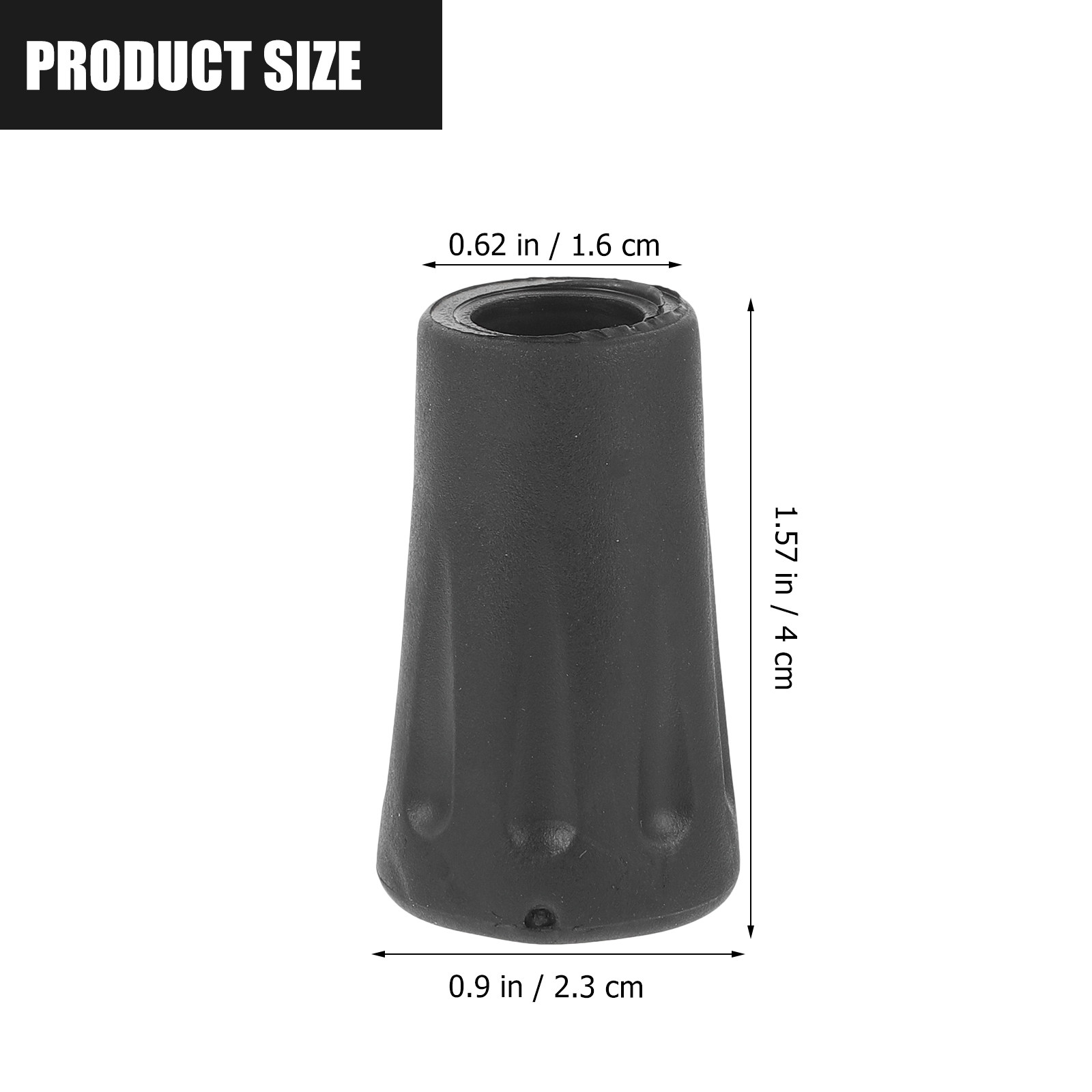 24 protectores de goma para la - Trekking Pole Rubber Tips Feet Replacement reseña y precio