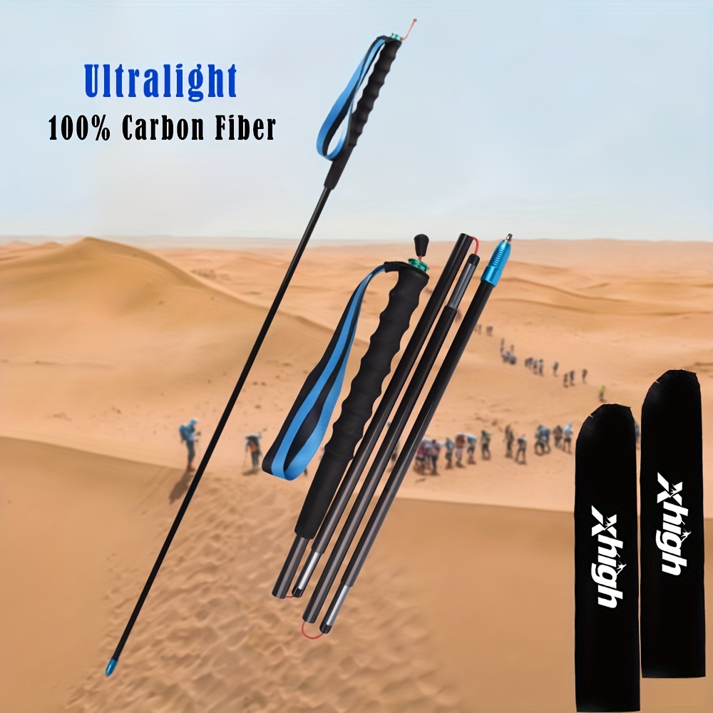 Bastones de Trekking Ultralige - Carbon Fiber Trekking Poles Ultralight Pair reseña y precio