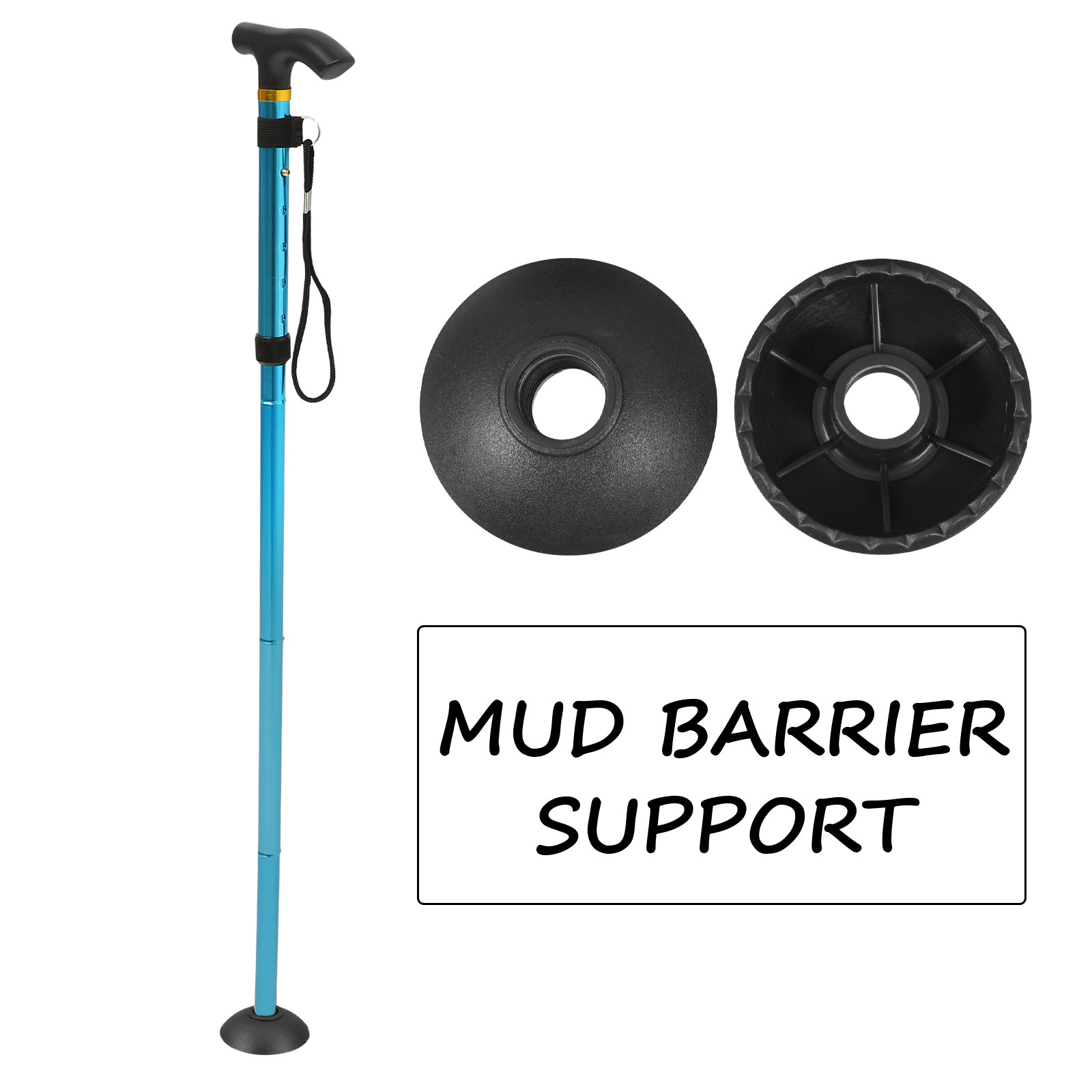 4 piezas de cestas para barro  - Snow Baskets Mud Baskets Trekking Pole reseña y precio